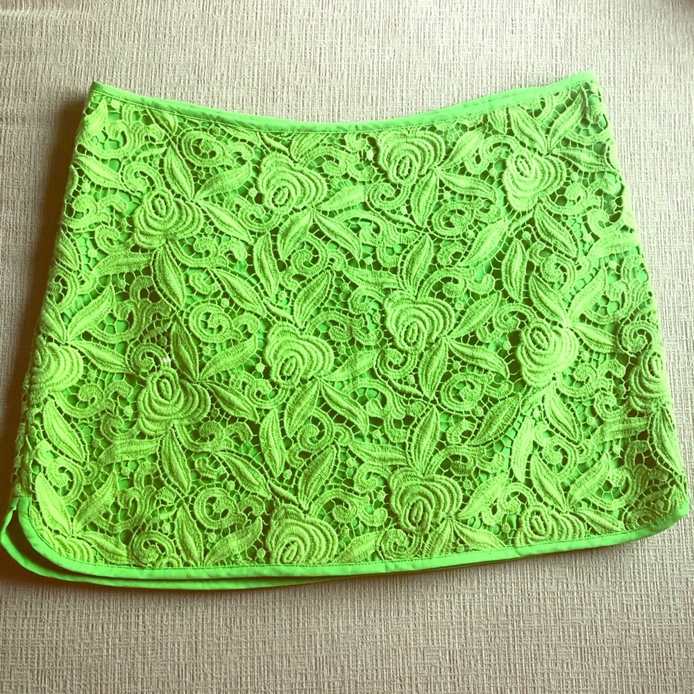 Juicy Couture Crochet mini skirt
